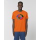 Camiseta Hombre "4 vientos" naranja