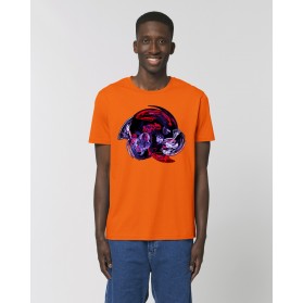 Camiseta Hombre "Aquelarre" naranja