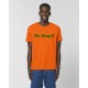 Camiseta Hombre "Células" naranja