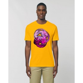 Camiseta the Origen Hombre "Codicia" amarilla