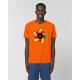 Camiseta Hombre "Espiral" naranja