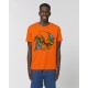 Camiseta Hombre "Evolución" naranja