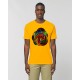 Camiseta Hombre "Mandala" amarillo spectra