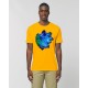 Camiseta Hombre "Pilares de la creación" amarillo spectra