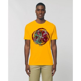 Camiseta Hombre "Purgatorio" amarillo spectra