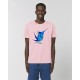 Camiseta Hombre "Agua" rosa