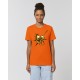 Camiseta Mujer "Absolut" naranja