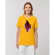 Camiseta Mujer "Cardenal" amarillo spectra