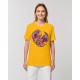 Camiseta Mujer "Despertar de los Tiempos" amarillo spectra