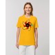 Camiseta Mujer "Espiral" amarillo spectra