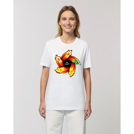 Camiseta Mujer "Espiral" blanca