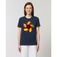 Camiseta Mujer "Espiral" navy