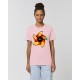 Camiseta Mujer "Espiral" rosa