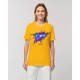 Camiseta Mujer "Frequency" amarillo spetra