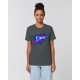 Camiseta Mujer "Frequency" antracita
