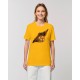 Camiseta Mujer "La luz del alba" amarillo