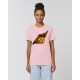 Camiseta Mujer "La luz del alba" rosa