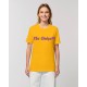 Camiseta Mujer "Love" amarillo spectra