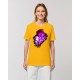 Camiseta Genoma Mujer amarillo spectra