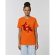 Camisetas The Origen Mujer "Lirio de Fuego" naranja
