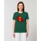 Camisetas The Origen Mujer "Lirio de Fuego" verde botella