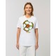 Camiseta Mujer "Primula" blanca