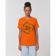 Camiseta Mujer "Primula" naranja