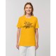 Camiseta mujer "Natura" amarillo spectra