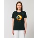 Camiseta Mujer " Universos" negra