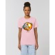 Camiseta Mujer " Universos" rosa