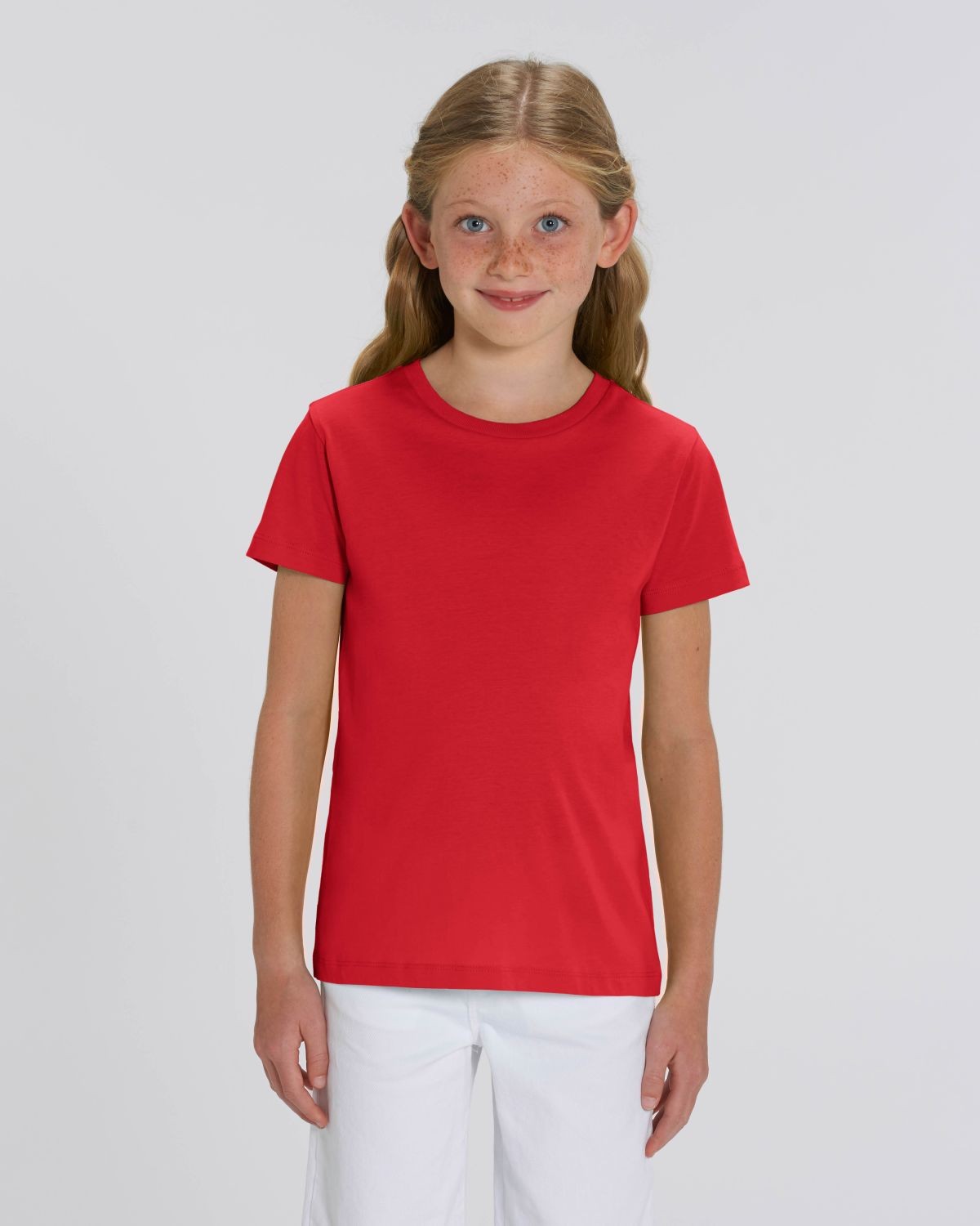 Camiseta niña Roja para personalización