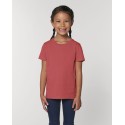 Camiseta niña Rojo Carmin para personalización