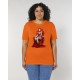 Camiseta The Origen Reina de Corazones Naranja 