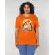 Camiseta The Origen - Esplendor Primaveral: Una Oda a la Vida y el Renacimiento Chica Orange