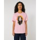 Camiseta The Origen - La Rosa de los Vientos Chica Antracita Cotton Pink