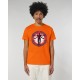 Camiseta The Origen - Vitruvio en el Umbral del Siglo XXX Chico Orange