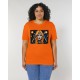Camiseta The Origen -Trinidad Renovada: Ecos de Feminidad Chica Orange
