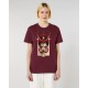 Camiseta The Origen - Hangaku: El Último Aliento de la Yakuza Chica Burdeos