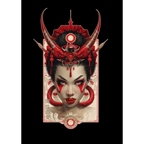 Dibujo Camiseta The Origen - Hangaku: El Último Aliento de la Yakuza 