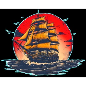 Camiseta The Origen - Hacia Nuevas Aguas: Rumbo y Destino Chico Blanca