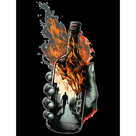 Dibujo Camiseta The Origen - Chispa de la Anarquía: Molotov