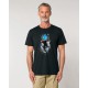 Camiseta Ecológica The Origen: Lunas de Urano – El Sueño de Evasión Chico Negra