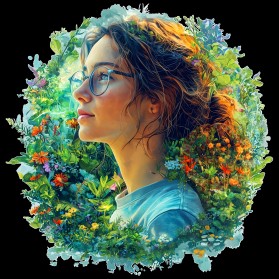 Dibujos Camisetas The Origen - Raíces del Futuro: Reflexiones en Verde 